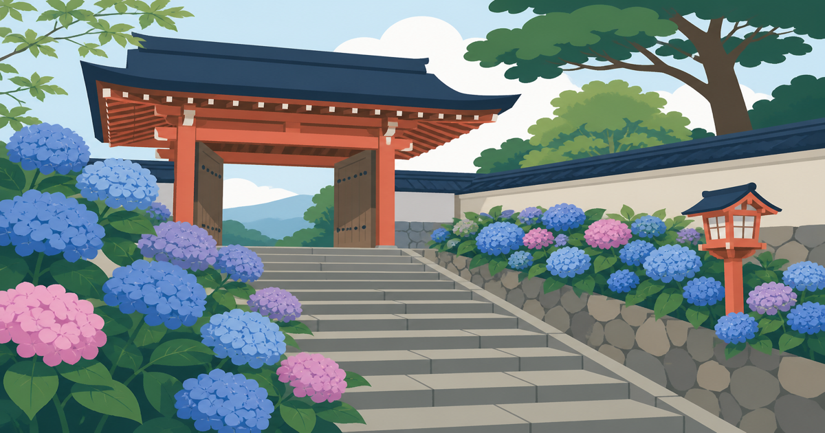 鎌倉の紫陽花2026｜明月院・長谷寺・御霊神社の見頃と混雑回避ガイド