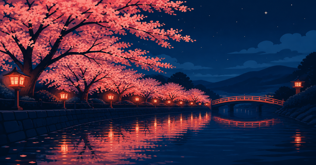 東京の夜桜スポット7選【2026】ライトアップ完全ガイド
